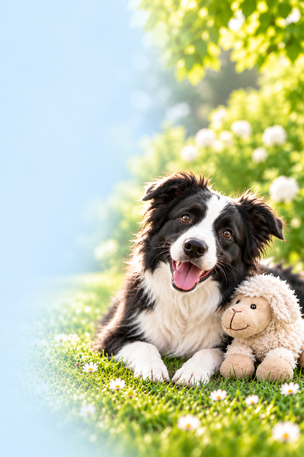 Douglas met der knuffel