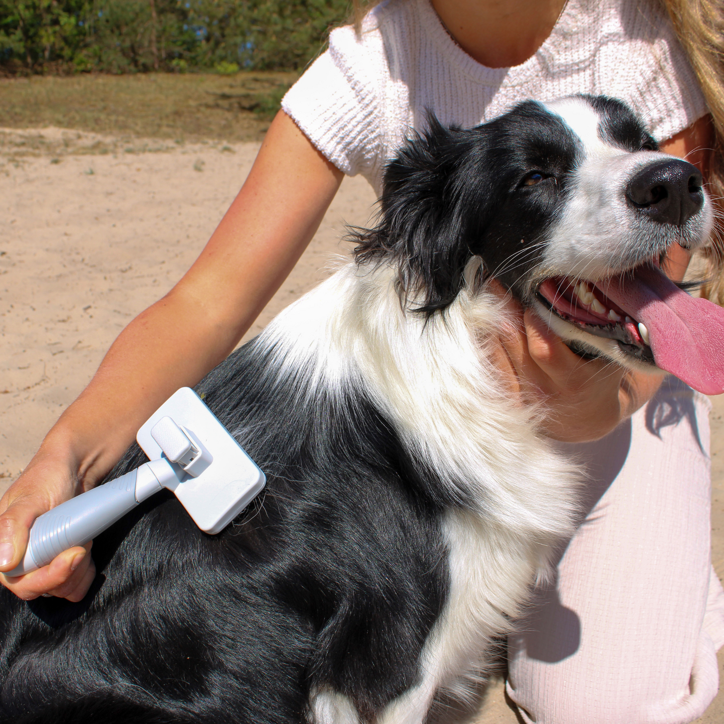 Dougi Slickerborstel – Zelfreinigend voor Hond en Kat