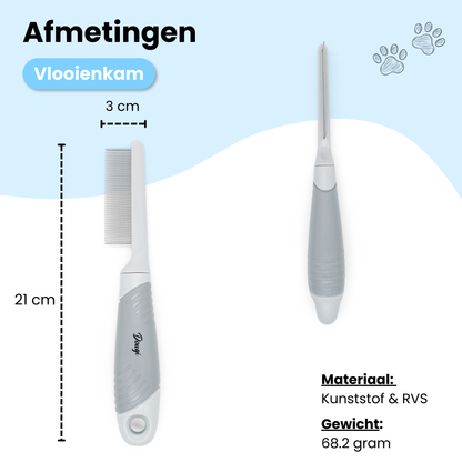 Vlooienkam voor Hond en Kat
