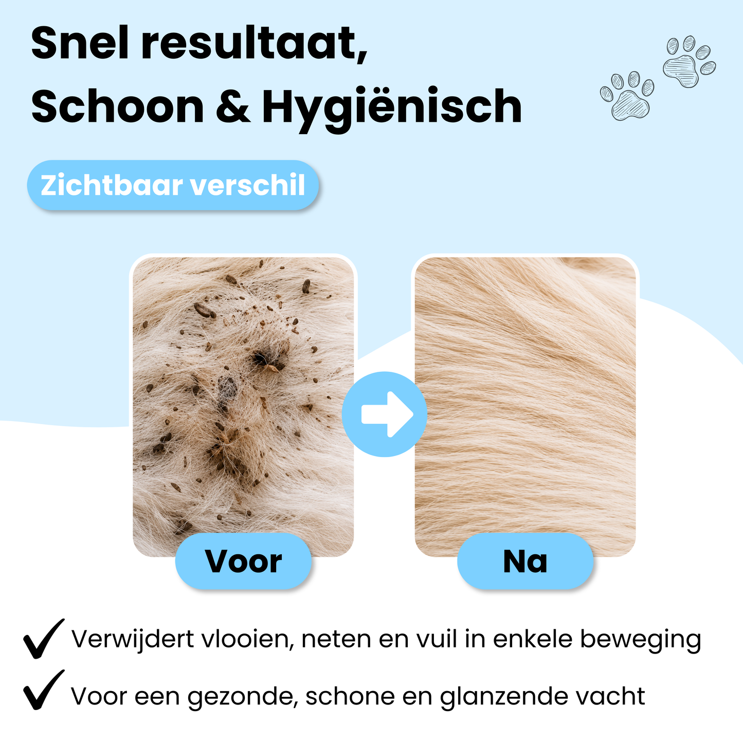 Vlooienkam voor Hond en Kat