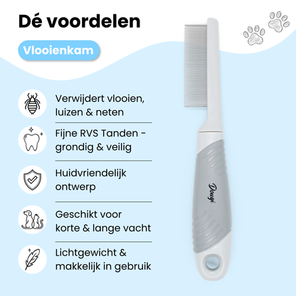 Vlooienkam voor Hond en Kat