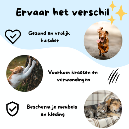 Nagelknipper voor Honden, Katten en Knaagdieren met Veiligheidsstop