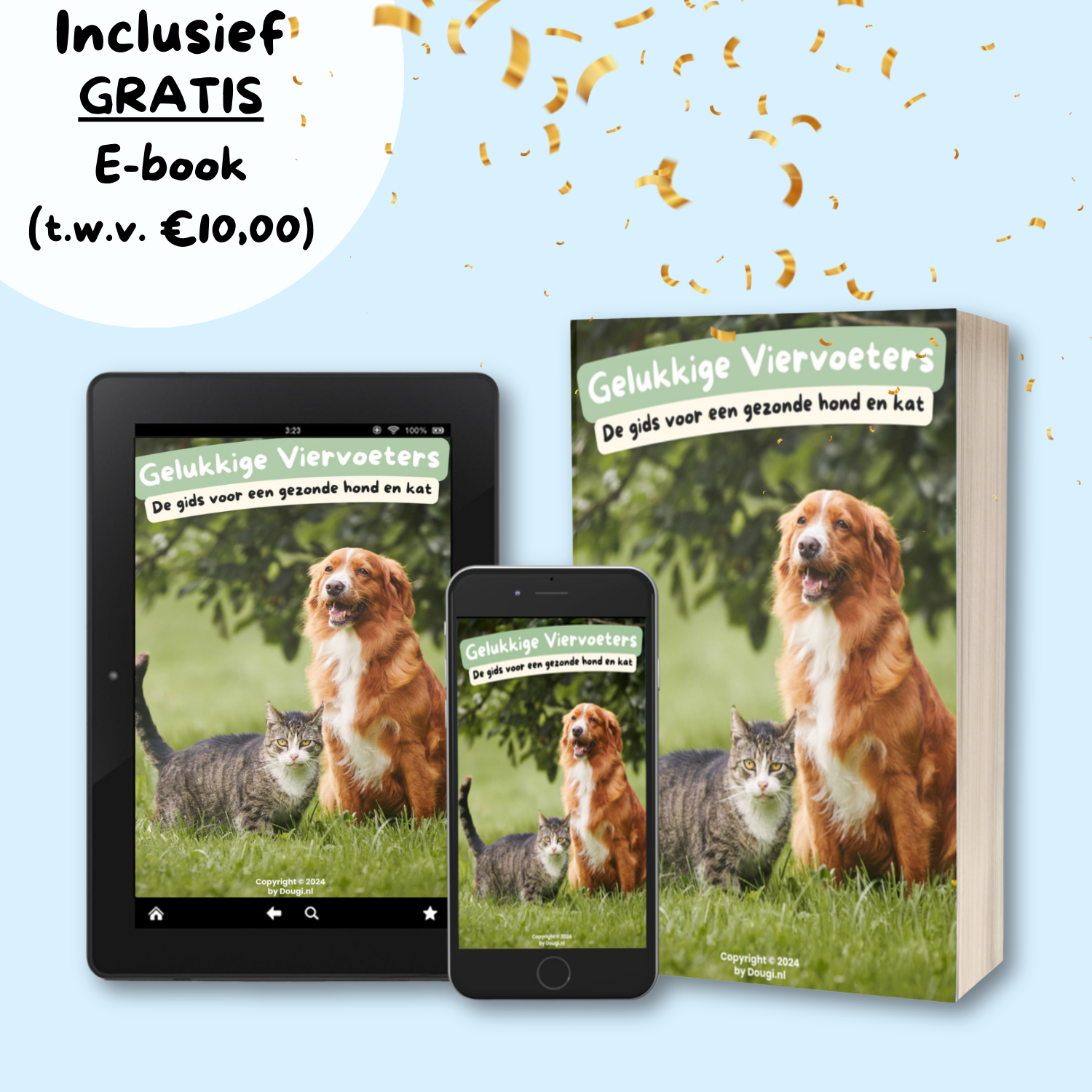 Hondenriem Reflecterend met Poepzakjeshouder - Dougi