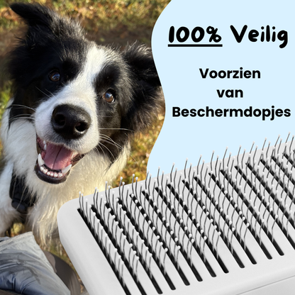 Dougi Slickerborstel – Zelfreinigend voor Hond en Kat